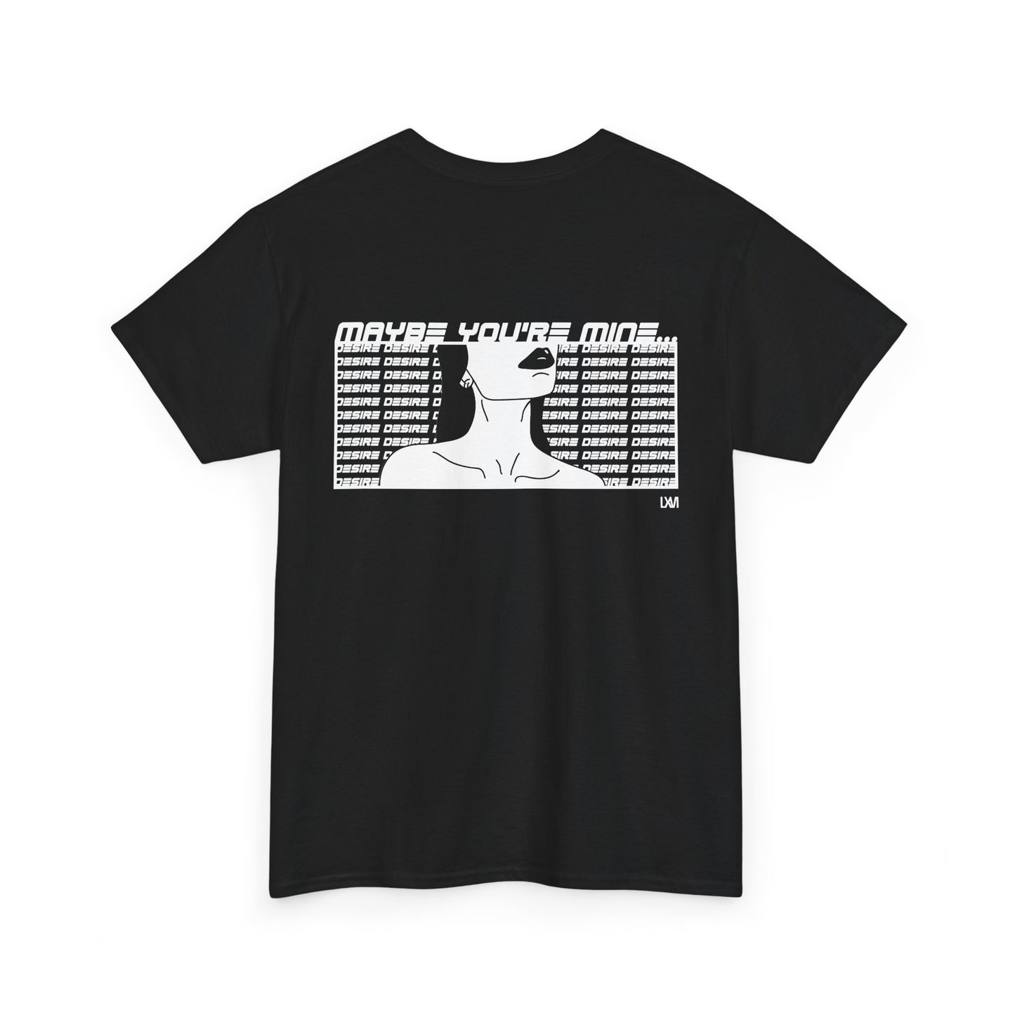 Black Cotton Tee DESIRE Collection T-Shirt