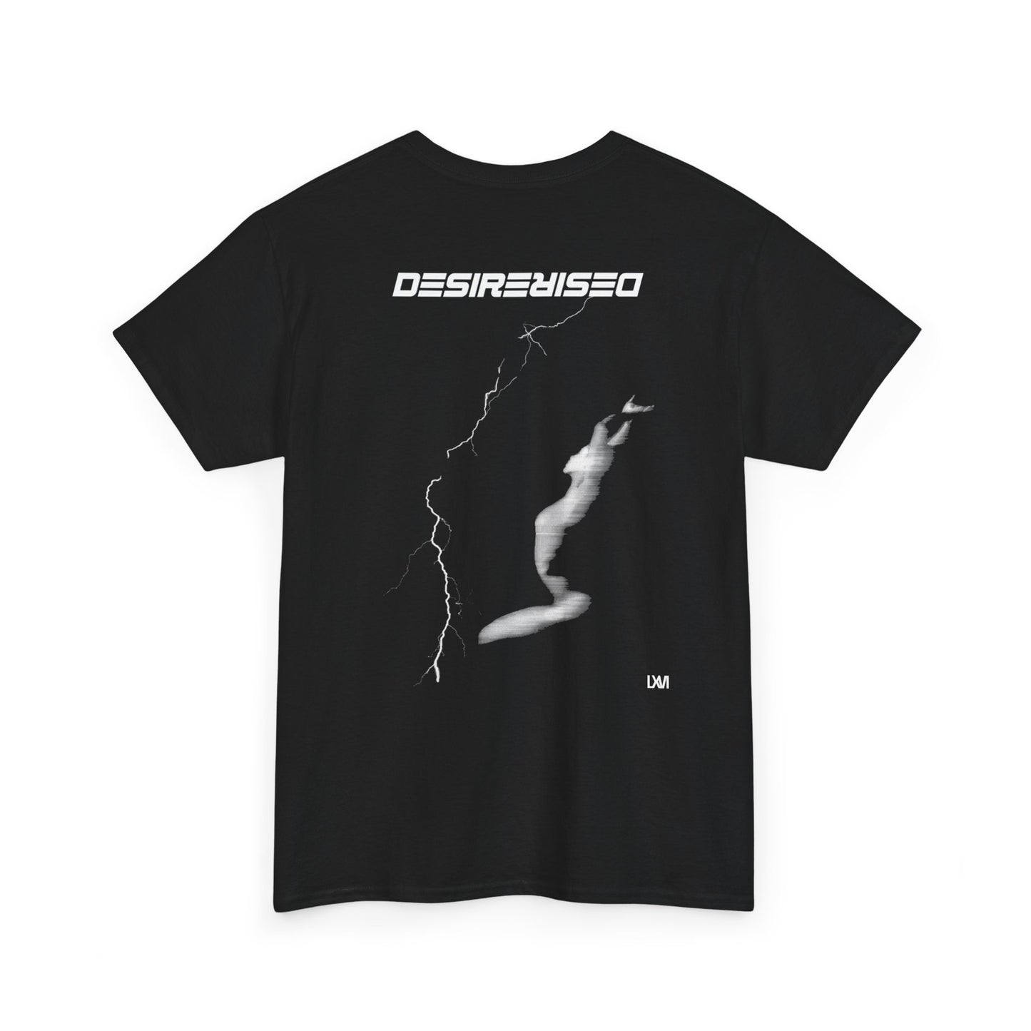 Black Cotton Tee DESIRE Collection T-Shirt