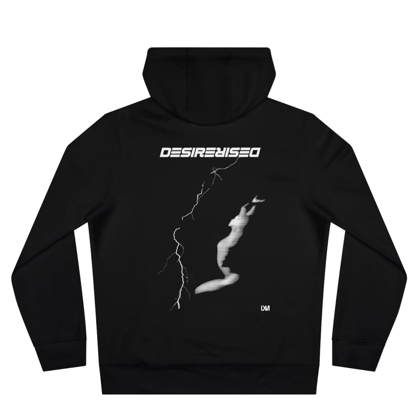 Black Hoodie DESIRE collection sweatshirt