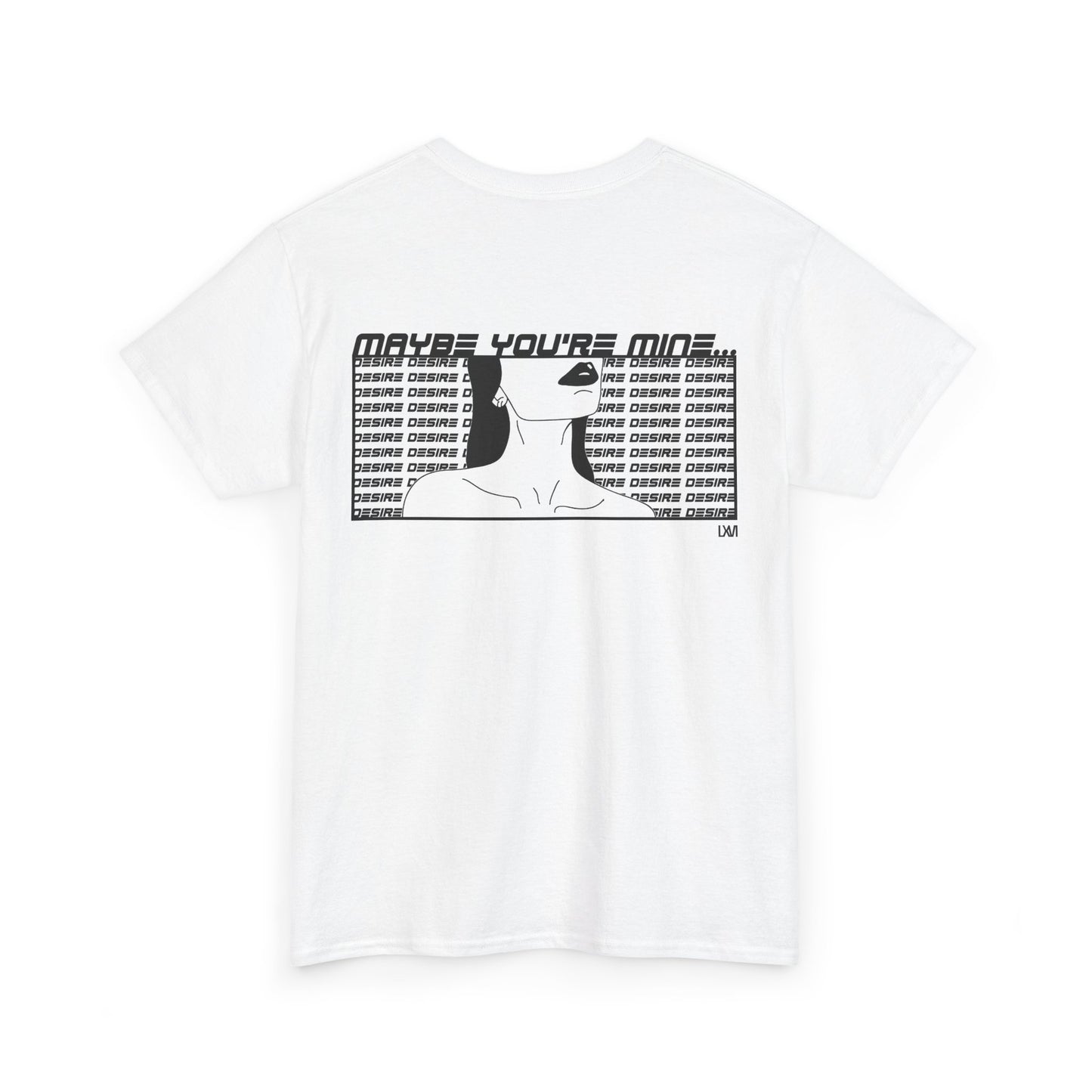 White Cotton Tee DESIRE Collection T-Shirt