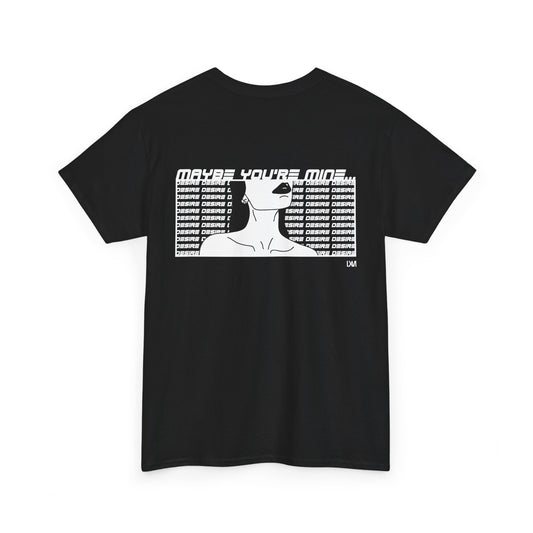 Black Cotton Tee DESIRE Collection T-Shirt