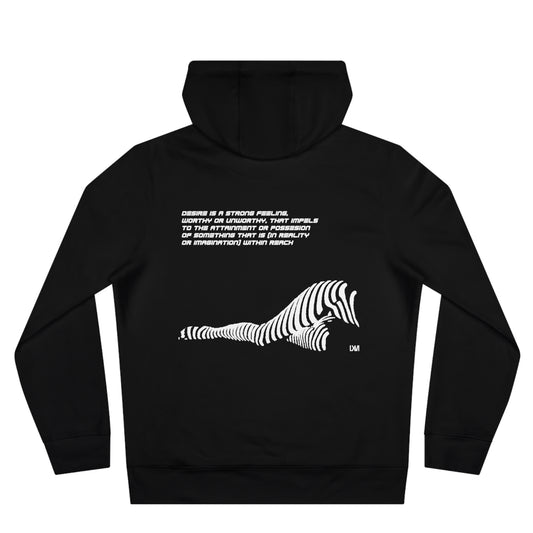 Black Hoodie DESIRE collection sweatshirt