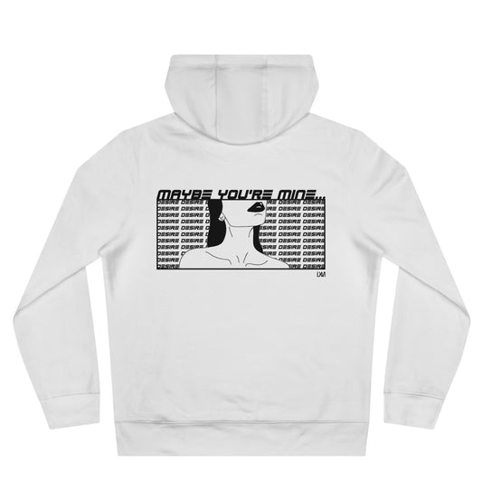 White Hoodie DESIRE collection sweatshirt