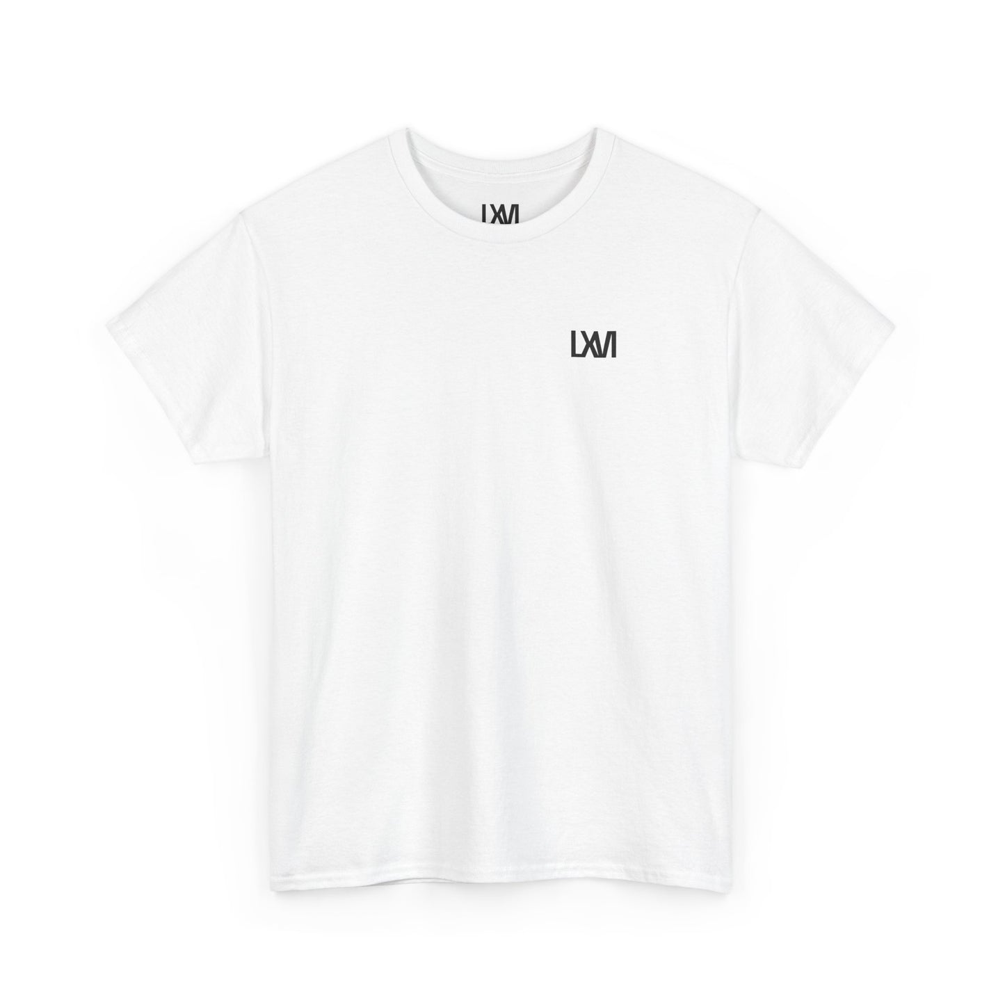 White Cotton Tee ATTENTION Collection T-Shirt
