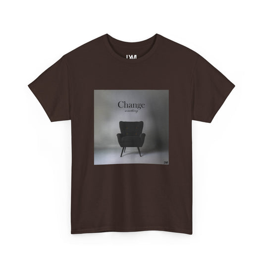 Brown Cotton Tee CHANGE SMTH Collection T-Shirt