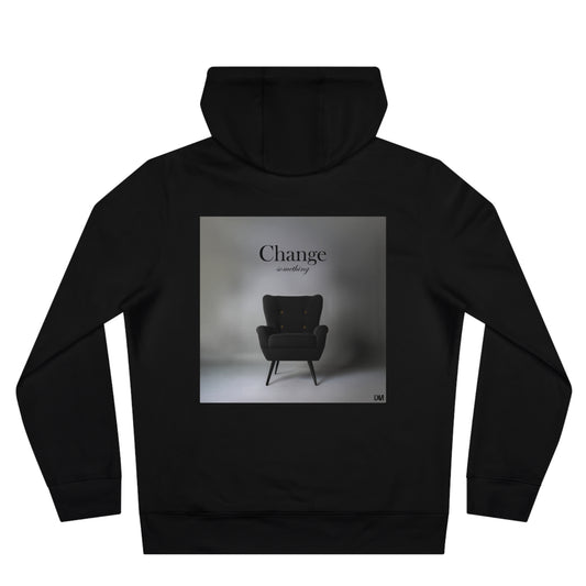 Black Hoodie CHANGE SMTH collection sweatshirt