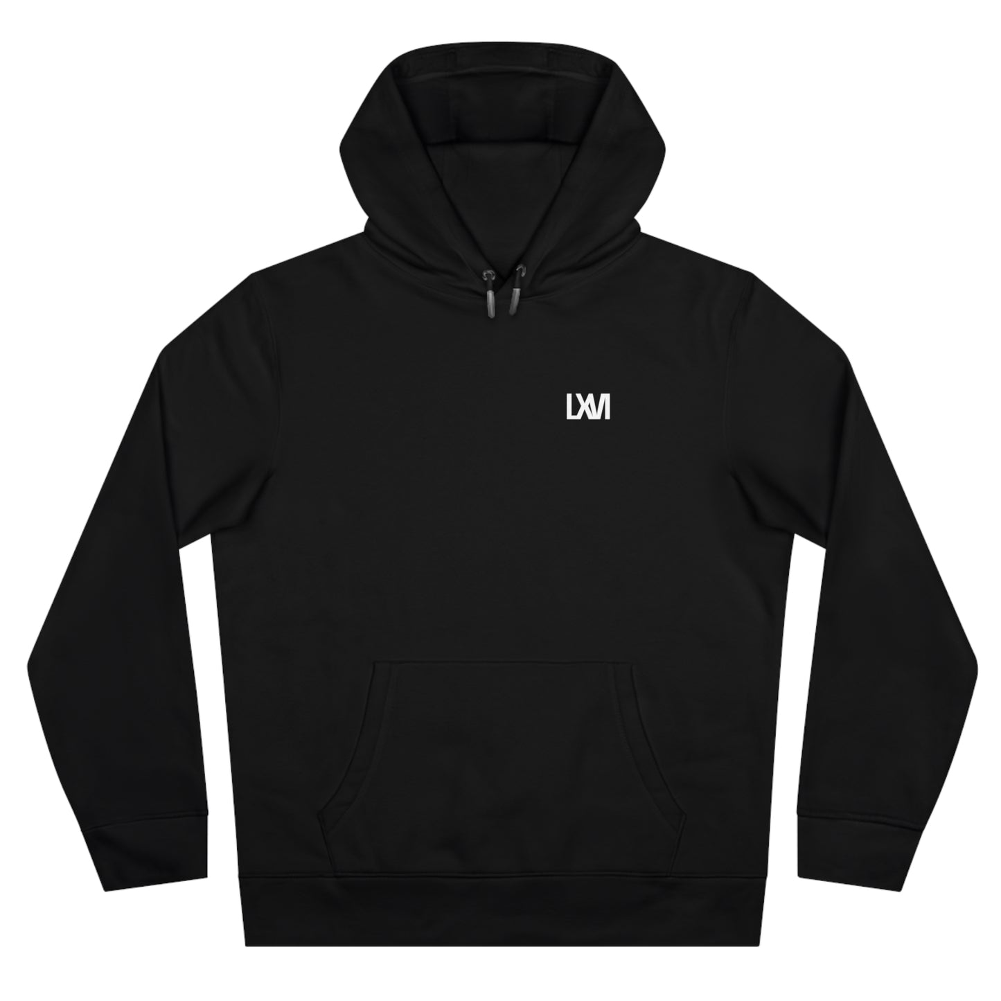 Black Hoodie ATTENTION collection sweatshirt