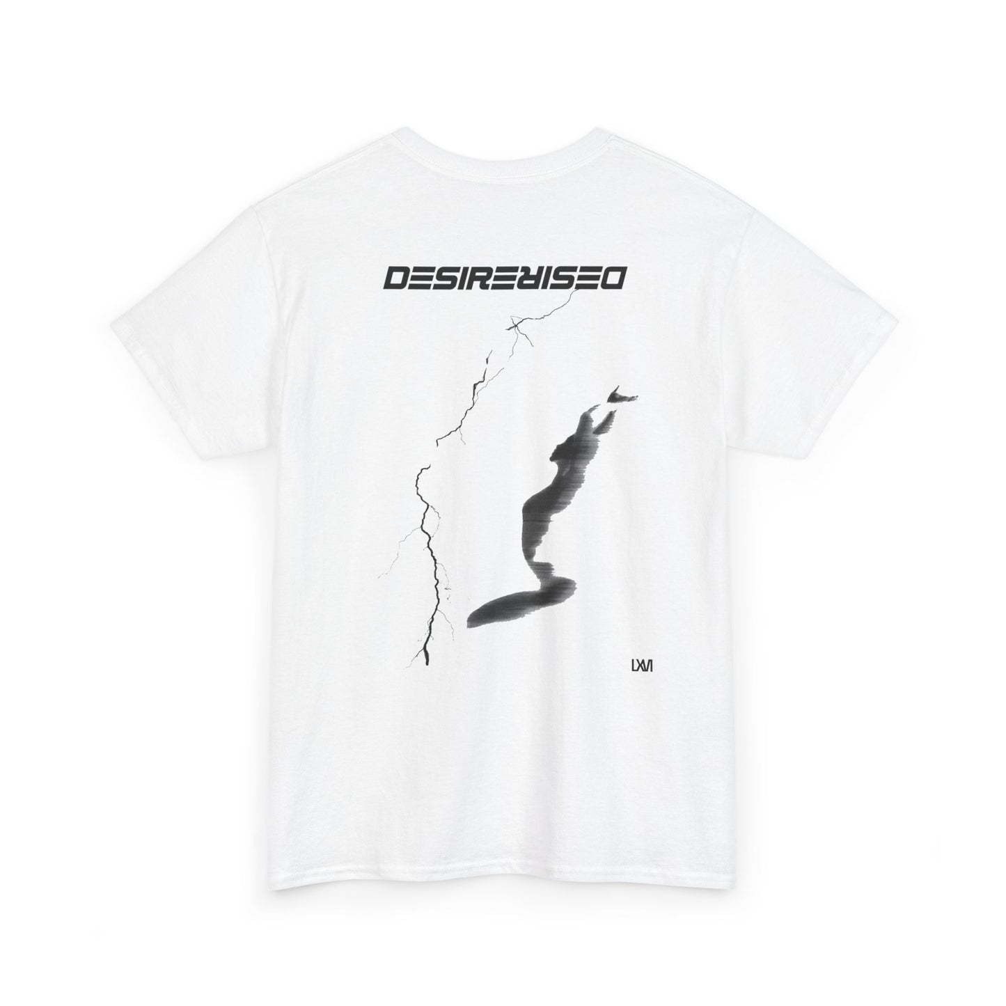White Cotton Tee DESIRE Collection T-Shirt