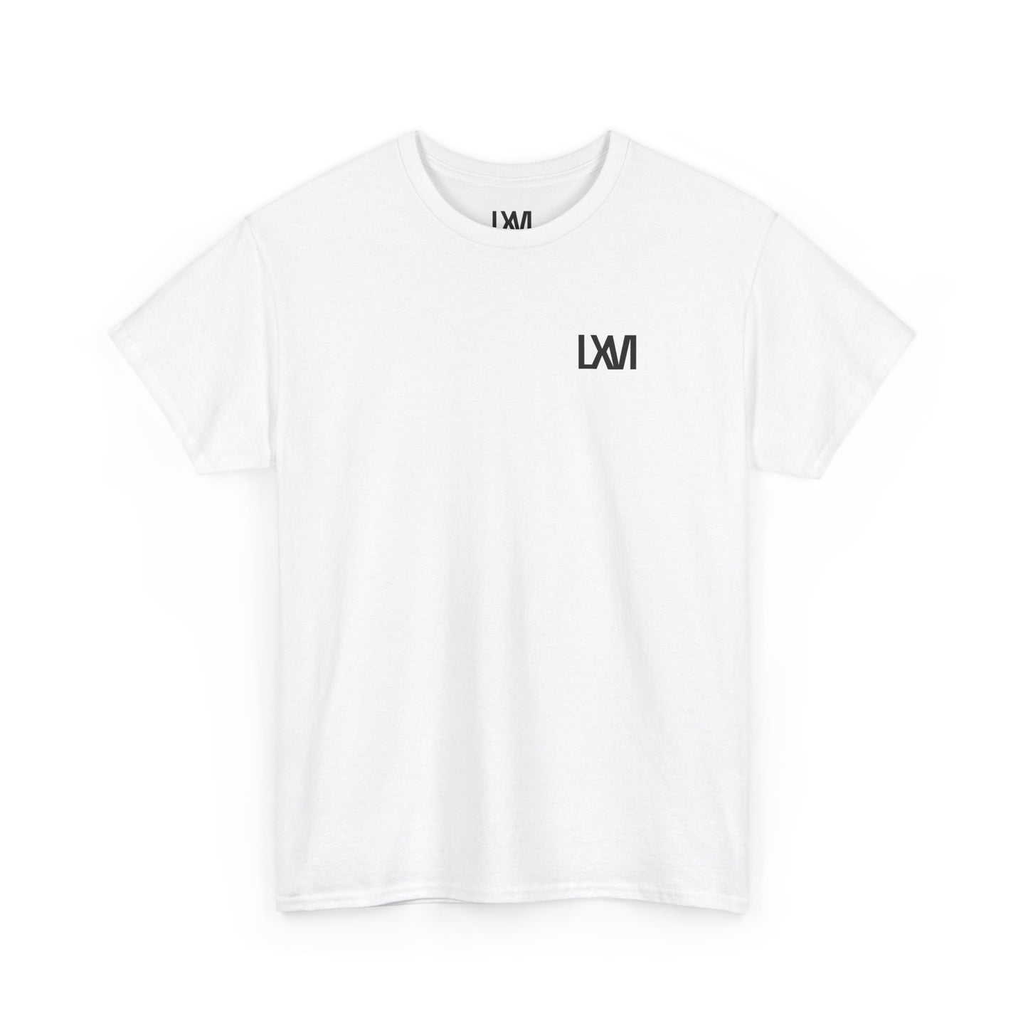 White Cotton Tee ATTENTION Collection T-Shirt